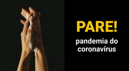 Pandemia Do Coronavírus - Modelo De Site Joomla