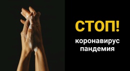 Целевая Страница Для Коронавирус Пандемия