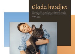 Träning För Små Hundar - HTML-Webbplatslayout