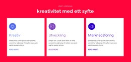 Kreativitet Med Ett Syfte - Webbmall