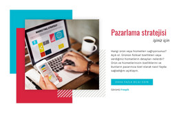 Satış Büyüme Analizi Için Açılış Sayfası