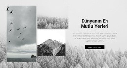 En Mutlu Yerler - Özel Web Sitesi Tasarımı