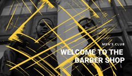 Multipurpose Website Builder For Barber Shop