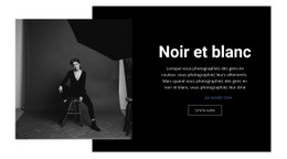 Studio Noir Et Blanc – Modèle Premium