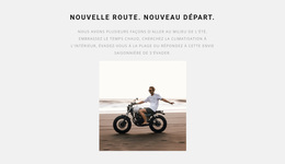 Nouvelle Route Nouveau Départ - Thème WordPress Moderne