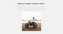 Nuova Strada, Nuovo Inizio - Miglior Modello Di Sito Web