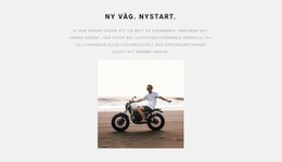 Ny Väg Ny Start – Modernt WordPress-Tema