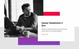 Zaman Yönetiminin Sırları - HTML Website Creator