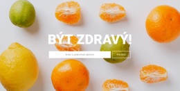 Být Zdravý – Šablona HTML A CSS