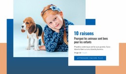 Animaux Et Enfants – Modèles En Ligne