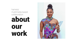 Multimedia Collaboration - Free One Page Template