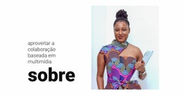 Colaboração Multimídia - Modelo De Design De Site