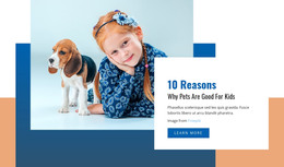 Pets And Kids - Functionality WordPress Theme