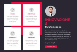 Innovaciones Para Su Negocio Diseño De Sitios Web