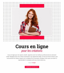Cours En Ligne Pour Les Créatifs - Glisser-Déposer Un Modèle De Page