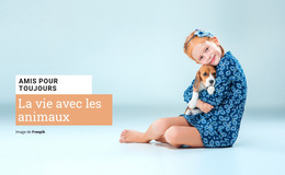 La Vie Avec Les Animaux - Thème WordPress Professionnel Personnalisable