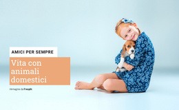 Vita Con Animali Domestici - Ispirazione Per Il Mockup