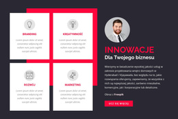 Innowacje Dla Twojej Firmy - Darmowy Motyw WordPress