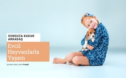 Evcil Hayvanlarla Yaşam - Güzel Şablonlar Oluşturun