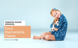 Evcil Hayvanlarla Yaşam - Özelleştirilebilir Profesyonel WordPress Teması