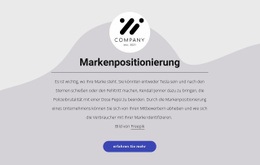 Markenpositionierung - Responsives Design