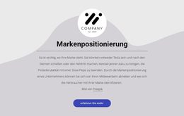 WordPress-Site Für Markenpositionierung