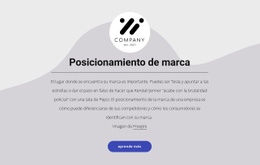 Posicionamiento De Marca - HTML Generator Online