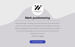 WordPress-Site Voor Merk Positionering