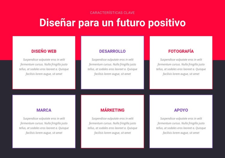 Diseño inspirado Plantilla HTML