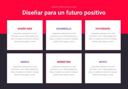 Plantilla Multipropósito De Una Página Para Diseño Inspirado