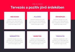 Ingyenes CSS Inspirált Design Számára