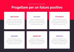 Pagina Di Destinazione Multiuso Per Design Ispirato