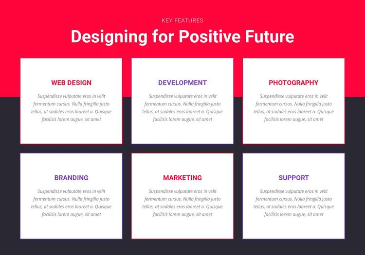 Inspired design One Page Template