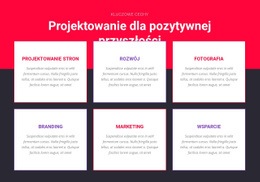 Inspirujący Projekt - Niestandardowy Projekt Strony Internetowej