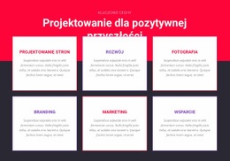Inspirujący Projekt - Szablon HTML I CSS