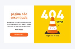 Ops, Página 404 Não Encontrada