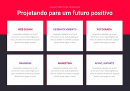 Design Inspirado - Melhor Modelo De Site