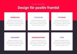 Inspirerad Design - Bästa Webbplatsmallen