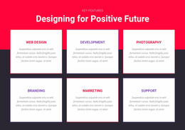 Multipurpose Landing Page For Inspired Design