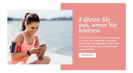 Kreativstes WordPress-Theme Für Lauf, Wenn Du Kannst