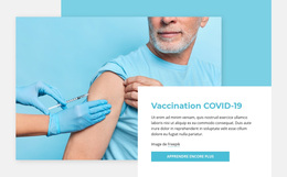 Vaccination COVID-19 - Meilleur Thème WordPress Gratuit