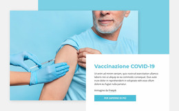 Vaccinazione COVID-19 Modello Joomla 2024
