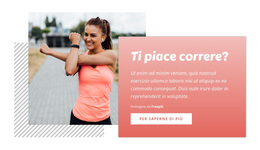 Correre È Semplice - Tema WordPress Gratuito