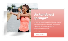 Målsida För Att Springa Är Enkelt