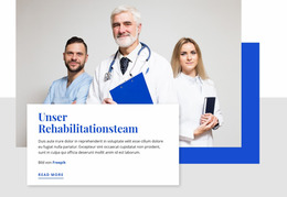 Unser Rehabilitationsteam – Joomla-Theme