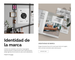 Dirección Creativa - Plantilla De Página Web