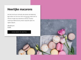 Meest Creatieve Ontwerp Voor Heerlijke Macarons