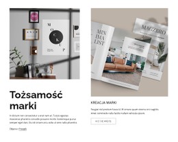 Kierunek Kreatywny Szablon Układu CSS