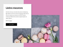 Gratis Onlinemall För Läckra Macarons