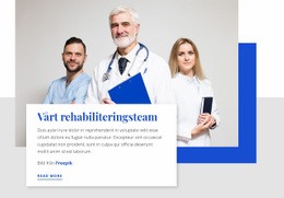 Vårt Rehabiliteringsteam - Bästa WordPress-Tema